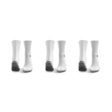 White Reformer Pilates Rubber Socks x3