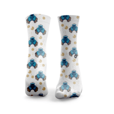 Cookie Weights Crew Socks by HEXXEE