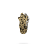 Leopard Print Hearts Ankle Socks