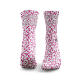 Hearts Glitter Socks