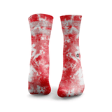 Tie Dye Glitter Socks