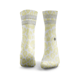 Leopard Print Glitter Socks