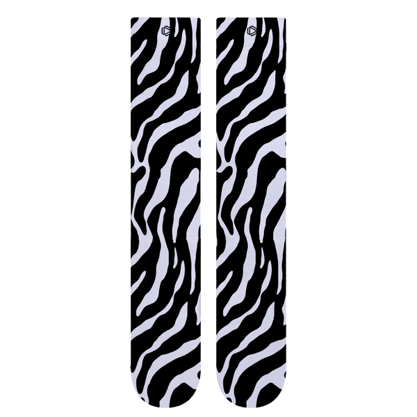Zebra Snow Socks