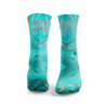 Aqua Blue & Gold