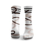 Squiggle Lines Padel Socks