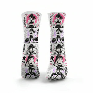 Manga Muscle Her Edition socks by HEXXEE