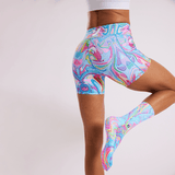 Marble Booty Shorts