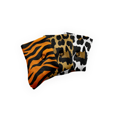 Low Cut Crew Animal Print Bundle