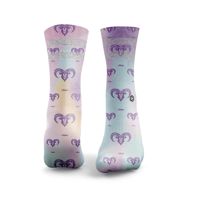 Zodiac Glitter Socks