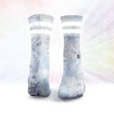 Tie Dye Glitter Socks