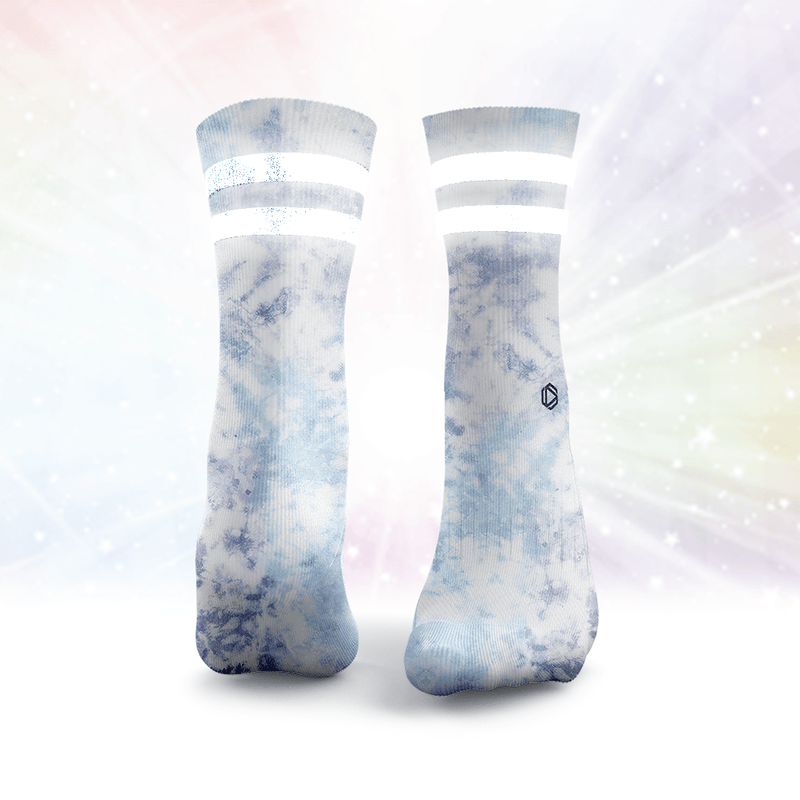 Tie Dye Glitter Socks