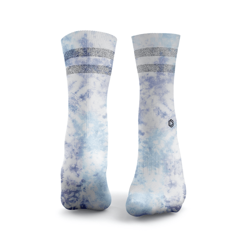 Tie Dye Glitter Socks