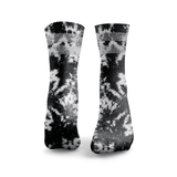 Tie Dye Glitter Socks