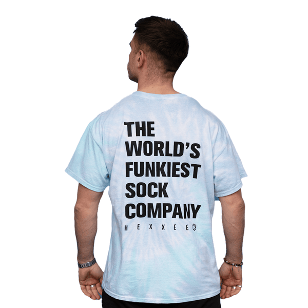 The World's Funkiest Sock Company Blue Lagoon Tee