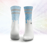 Iced Donut Glitter Socks