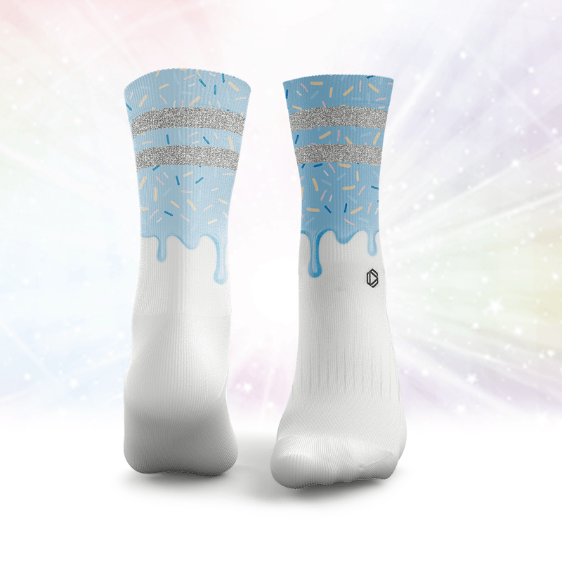 Iced Donut Glitter Socks