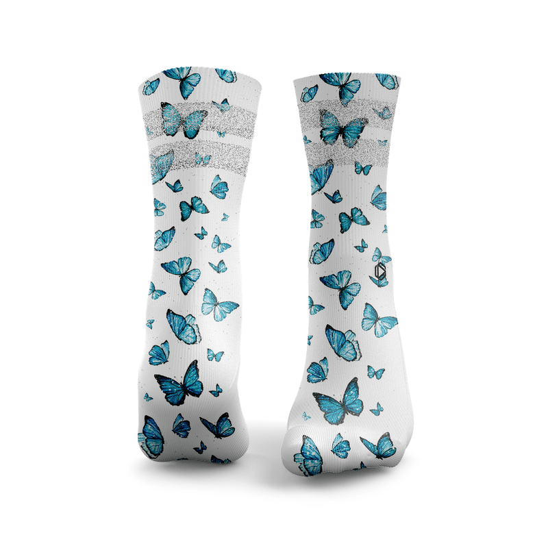 Butterflies Glitter Socks