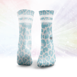 Leopard Print Glitter Socks