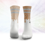 Iced Donut Glitter Socks