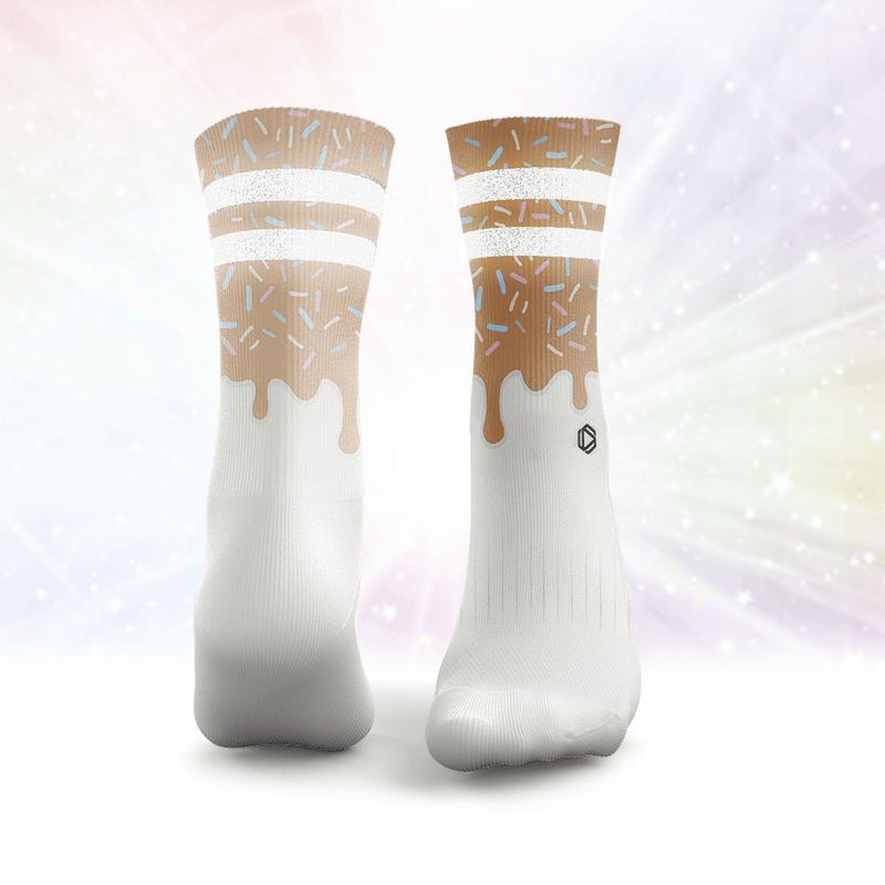Iced Donut Glitter Socks
