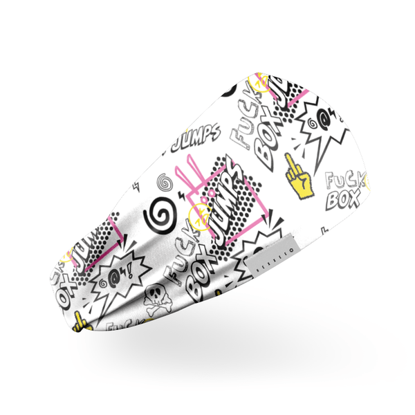F Box Jumps Headband