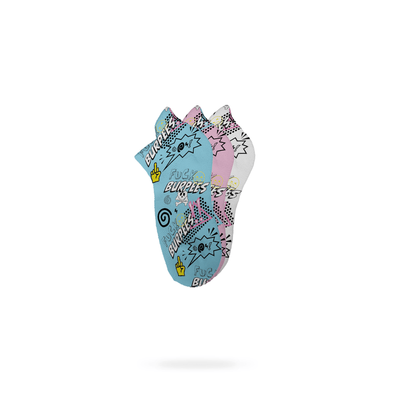 F Burpees Ankle Socks