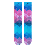 Geo Twist Snow Socks