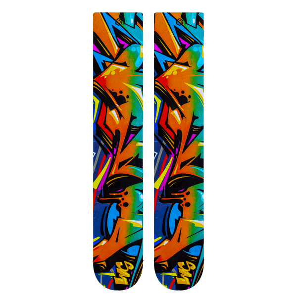 Graffiti Snow Socks