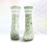 Leopard Print Glitter Socks