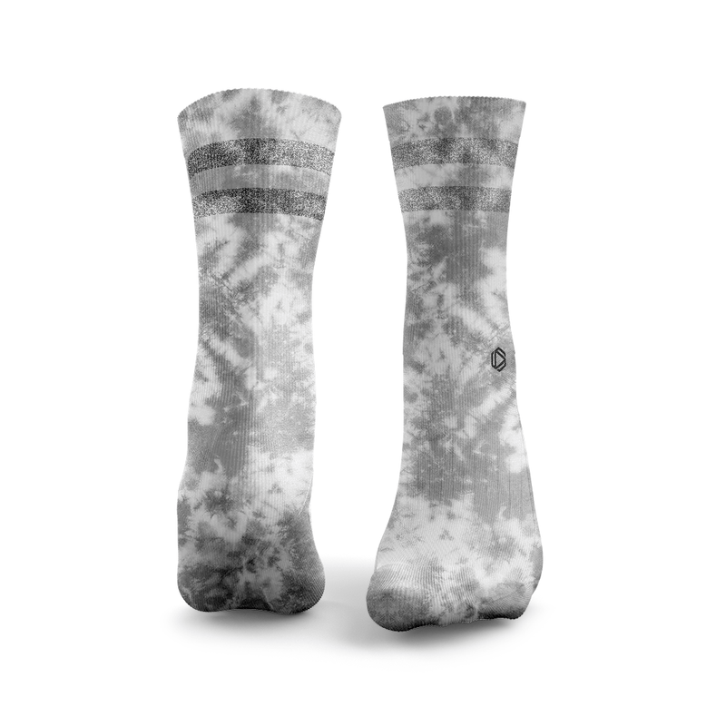 Tie Dye Glitter Socks