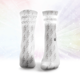 Lightning Bolts Glitter Socks