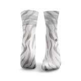 Zebra Glitter Socks