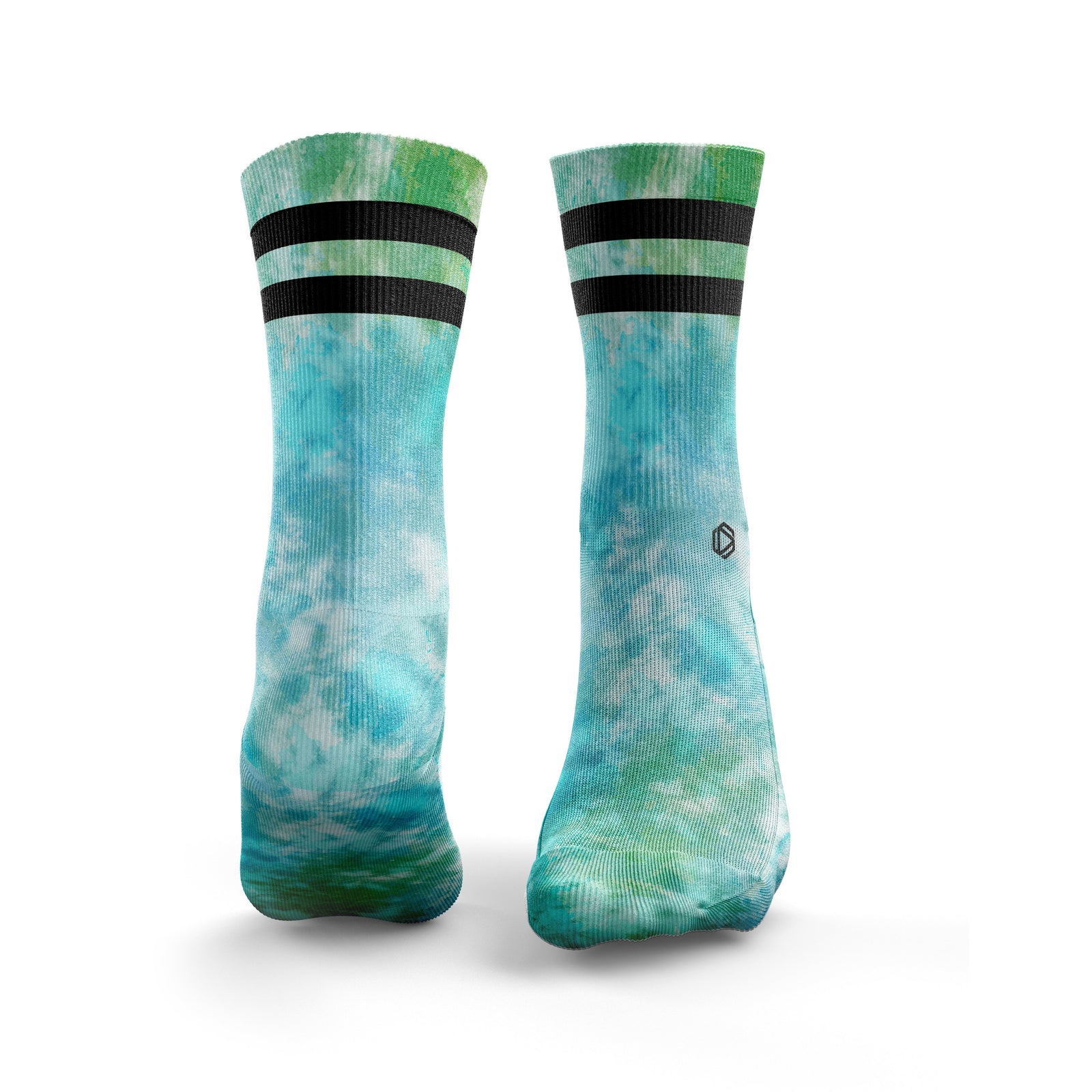 Calzini Uomo HEXXEE Ice Blast Tie Dye - Anti Vesciche, Ammortizzati, Con Supporto Arco Plantare - 5