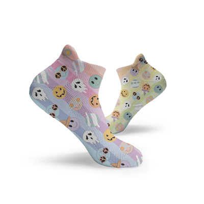 Hippie Halloween Ankle Socks