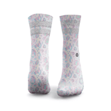 Leopard Print Glitter Socks