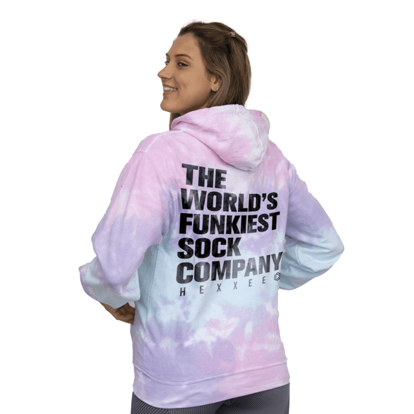 The World's Funkiest Sock Company Cotton Candy Hoodie