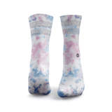 Tie Dye Multicoloured Glitter Socks