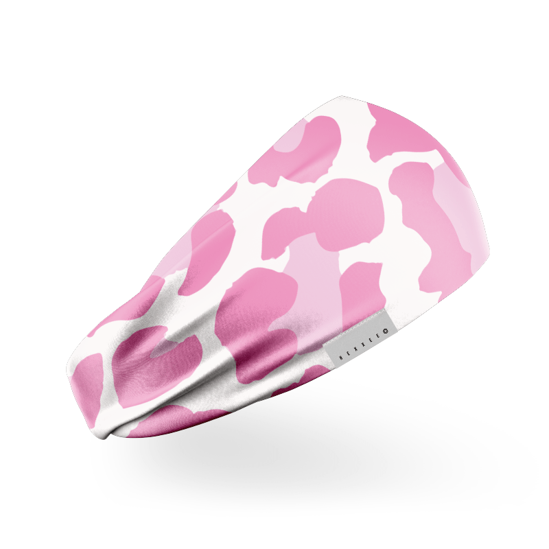 Leopard Pink Headband