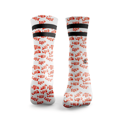 Love Pattern Red