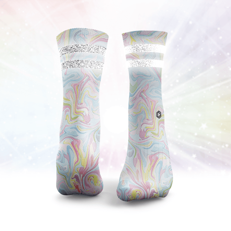 Marble Glitter Socks