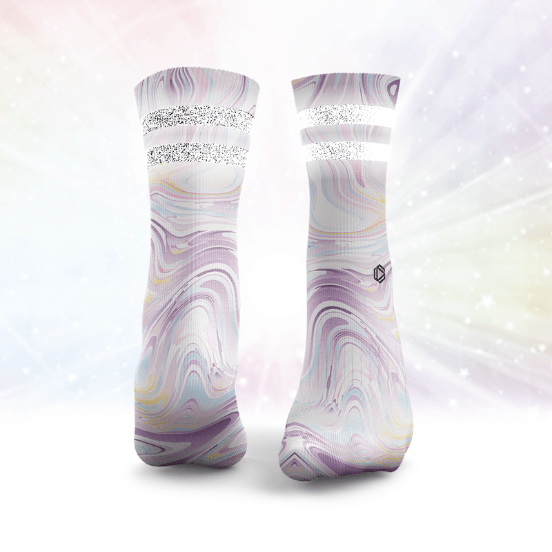 Marble Glitter Socks