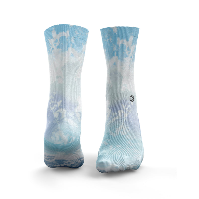 Blue Lagoon Tie-Dye Socks