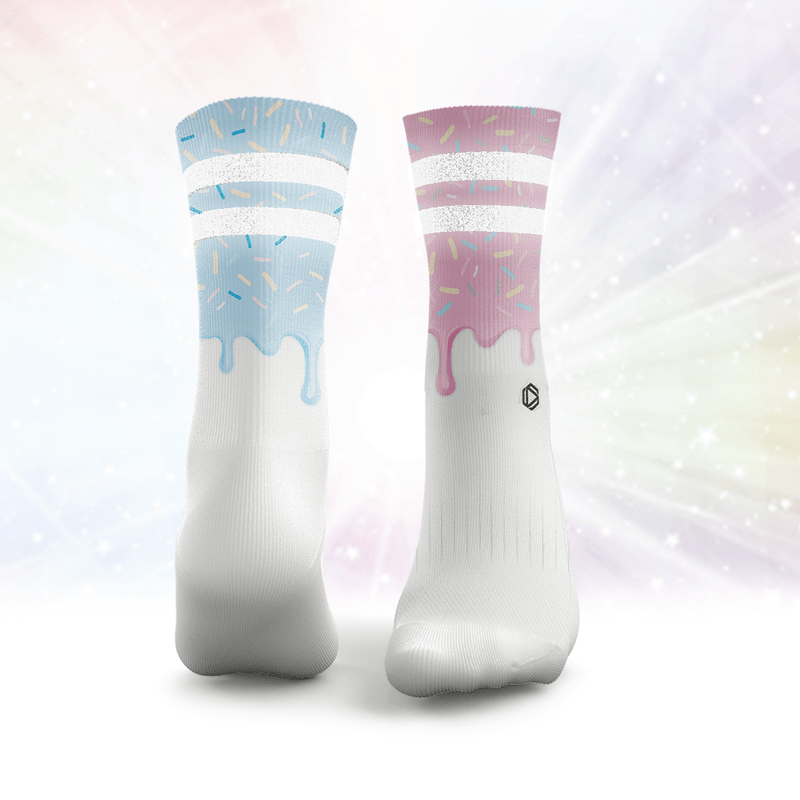 Iced Donut Glitter Socks