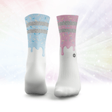 Iced Donut Glitter Socks