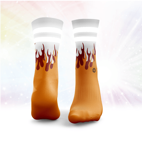 Hot Rods Glitter Socks