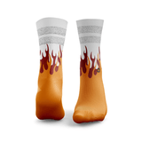 Hot Rod Glitter Socks