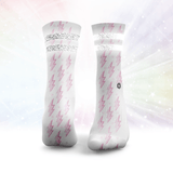 Lightning Bolts Glitter Socks
