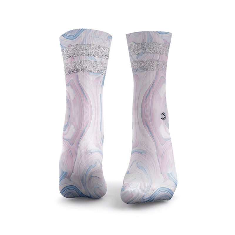Marble Glitter Socks