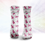 Baby Dino Glitter Socks