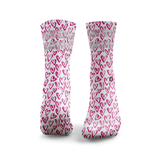 Hearts Glitter Socks